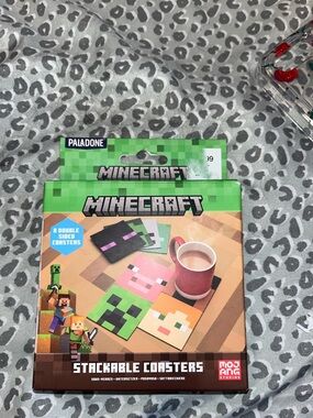 Minecraft Stackable Coasters - Character Face Set